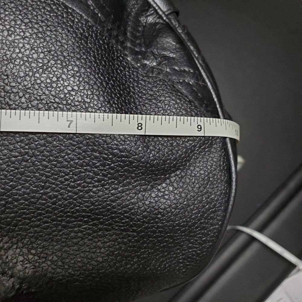 **Last Chance!! Final Sale** Diamond Plate buffalo leather duffel bag - Picture 5 of 8
